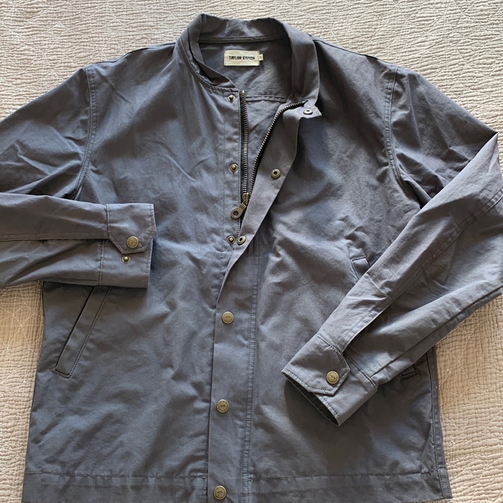 Taylor Stitch Grey Utility Jacket